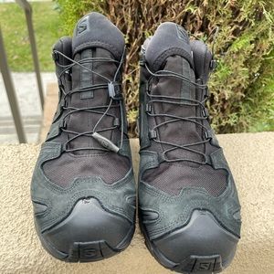 Salomon XA Forces Mid Boots. Size 11.5 US. Black.